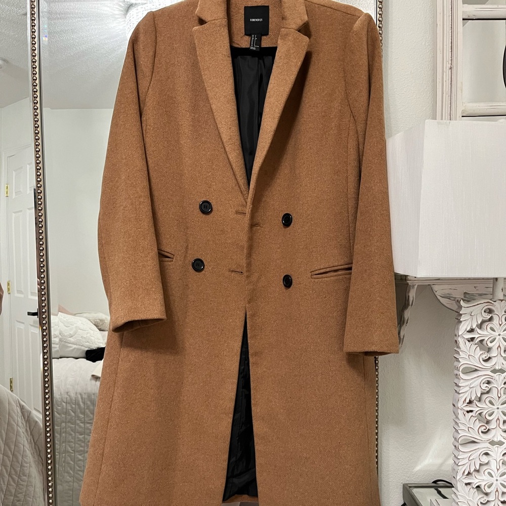 Wool Double Breast Coat